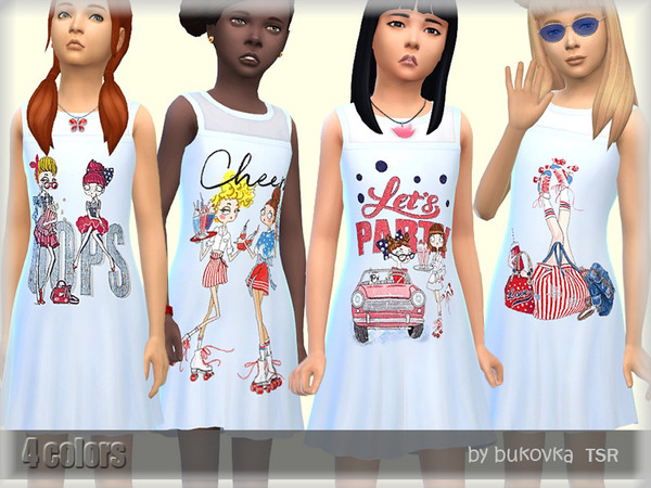 Sims 4 Dress Roller Skates by bukovka at TSR