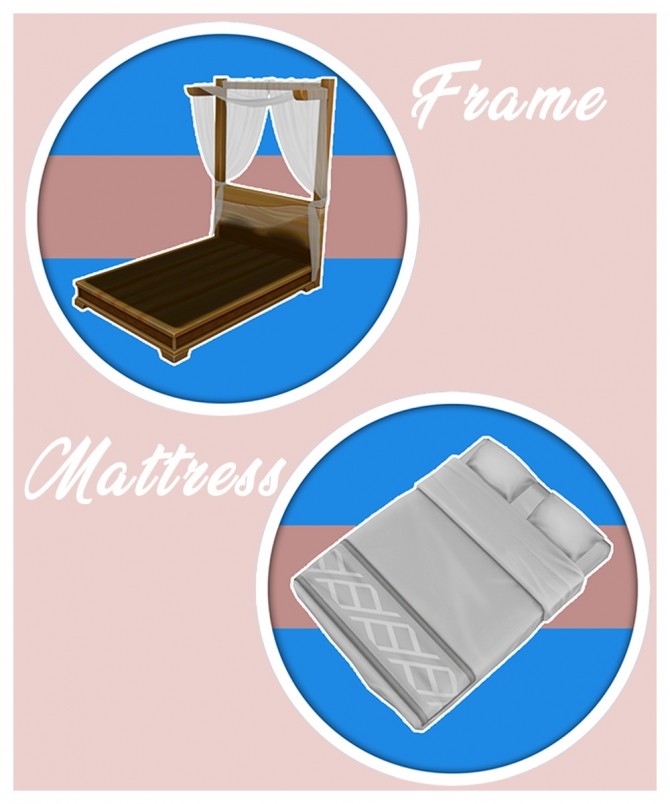 Sims 4 Island Living Can Do Canopy Bed Separated by Lierie at Mod The Sims
