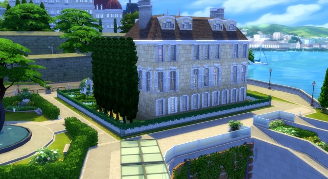 Sims 4 Chaussoy 18th century house completely renovated by valbreizh at Mod The Sims