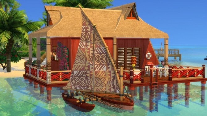 Sims 4 FISHERMANS SHACK at Meinkatz Creations
