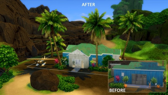 Sims 4 Sulani renew #2 | Caldera camp by iSandor at Mod The Sims