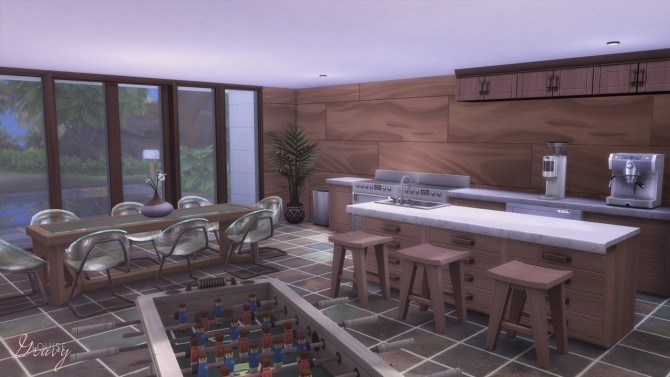 Sims 4 Luxury Volcano Home at GravySims