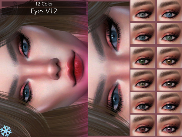 Sims 4 LMCS Eyes V12 by Lisaminicatsims at TSR