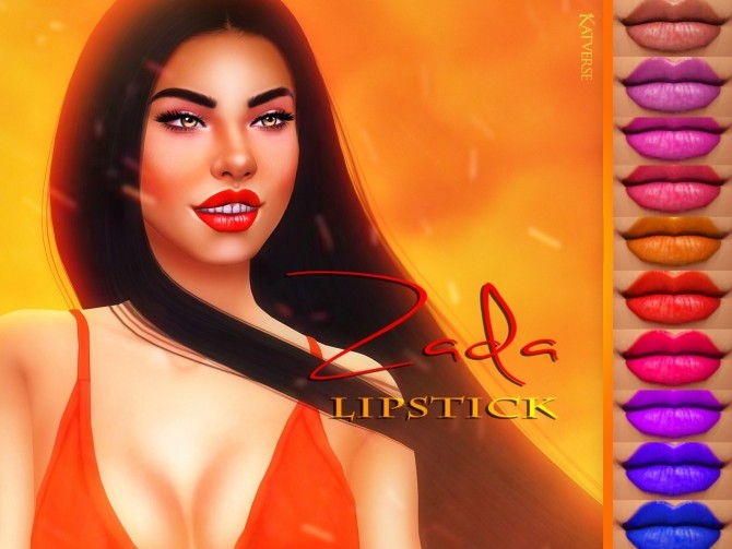 Sims 4 Zada Lipstick at Katverse
