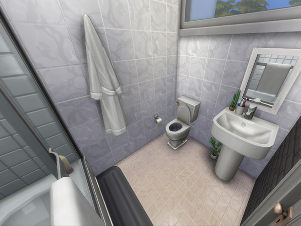Sims 4 Simple House by thaistressada at TSR