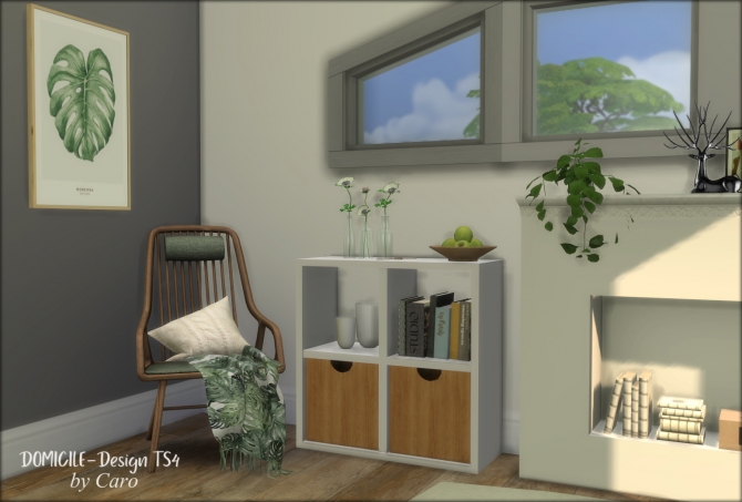 Pearl bedroom pillows, blanket & books at DOMICILE Design TS4 » Sims 4 ...