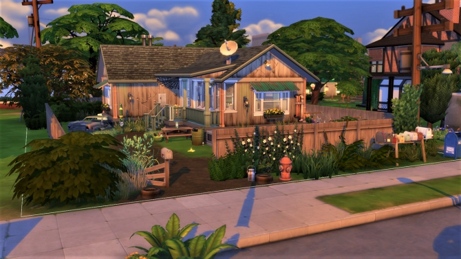 Cheap life house at Agathea-k » Sims 4 Updates