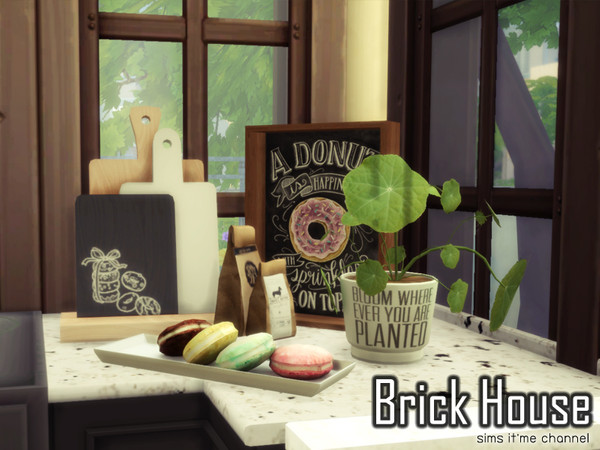 Sims 4 Brick House by sims itme at TSR