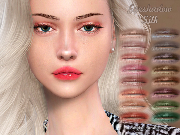 Sims 4 Eyeshadow Silk by ANGISSI at TSR