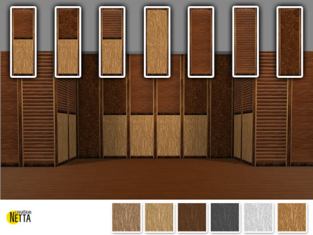 Wood Panels AW by Natallle at TSR