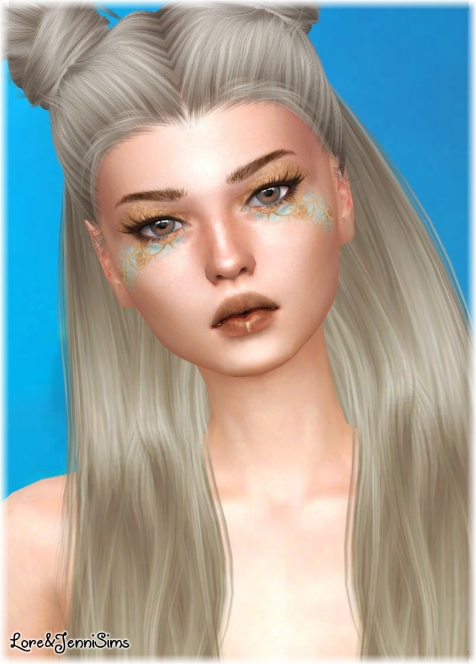 Sims 4 EyeShadow UndineThe Mermaid (11 Swatches) at Jenni Sims