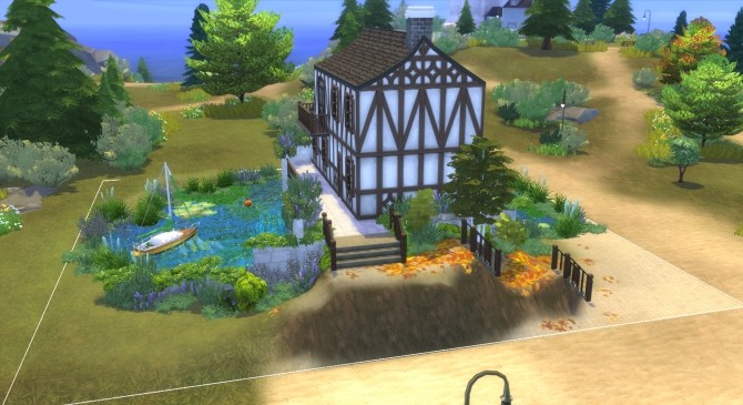 Sims 4 Maison du Pont by valbreizh at Mod The Sims