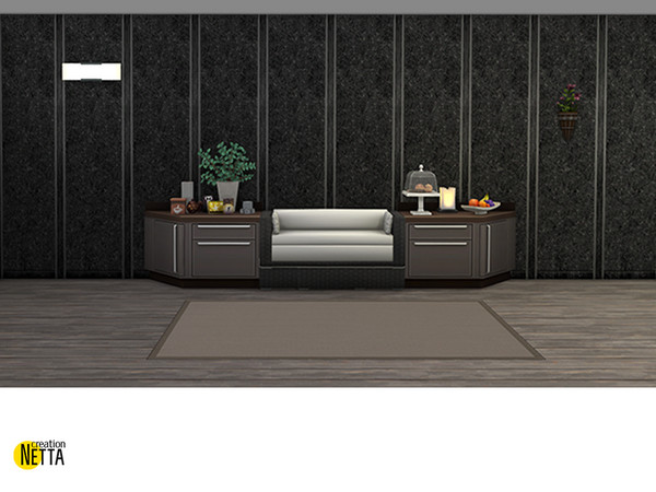 Sims 4 Wood Panels AW by Natallle at TSR