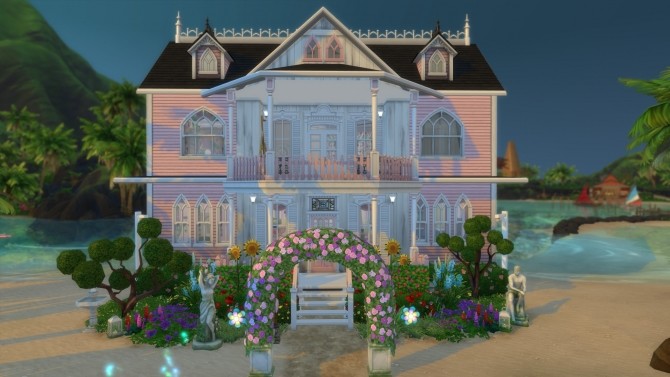 Sims 4 Fortunes Fool house by SimMermaid at Mod The Sims