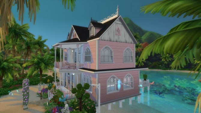 Sims 4 Fortunes Fool house by SimMermaid at Mod The Sims