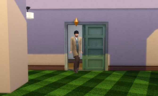 Sims 4 The Closet Sliding Doors by AdonisPluto at Mod The Sims