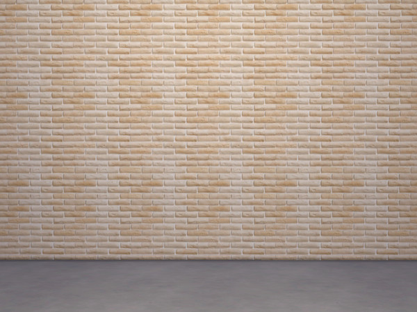Sims 4 Brick walls by LeaIllai at TSR
