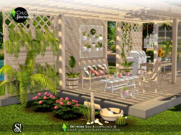 Sims 4 Chlorophyll Plants by SIMcredible at TSR