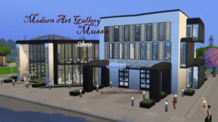 Modern Art Gallery Mussa by chytracka98 at Mod The Sims