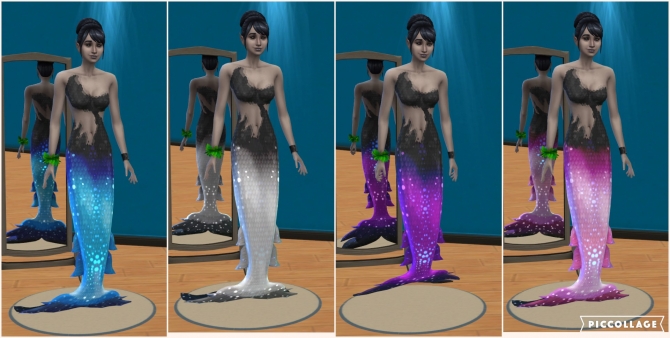 Island Living Male/Female custom tail recolors by linkster123 at Mod ...