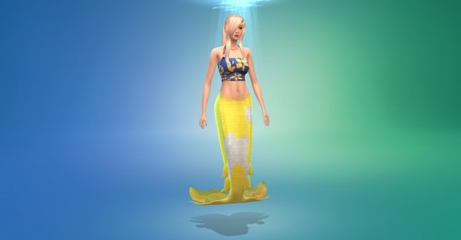 Sims 4 Island Living Koi Mermaid tails by Nenschan at Mod The Sims