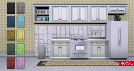 Kitchen Backsplash Simple Tile by rynnmenner at Mod The Sims
