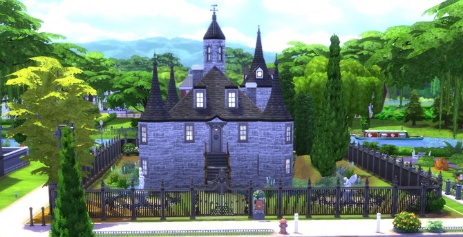 Sims 4 Little Castle by valbreizh at Mod The Sims