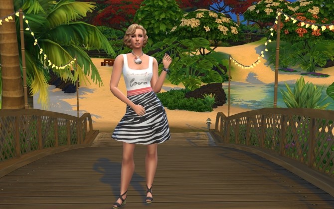 Sims 4 Dress at Louisa Creations4Sims
