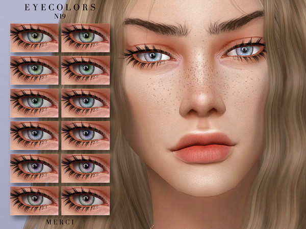 Sims 4 Eyecolors N19 by Merci at TSR