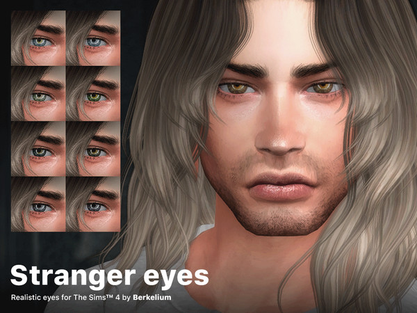 Sims 4 Stranger Eyes by Berkelium at TSR