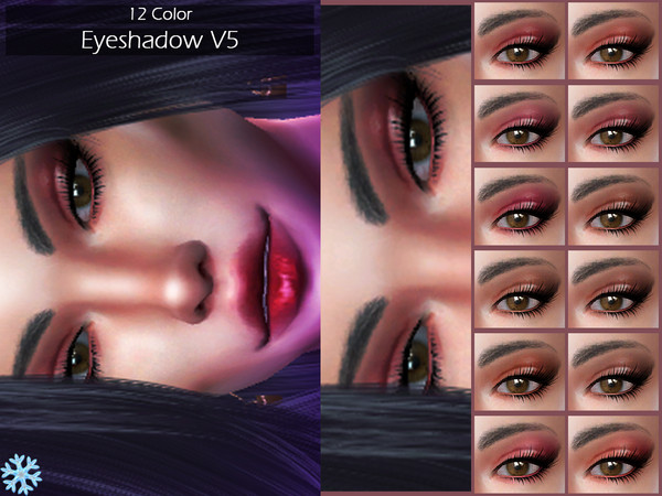 Sims 4 LMCS Eyeshadow V5 by Lisaminicatsims at TSR