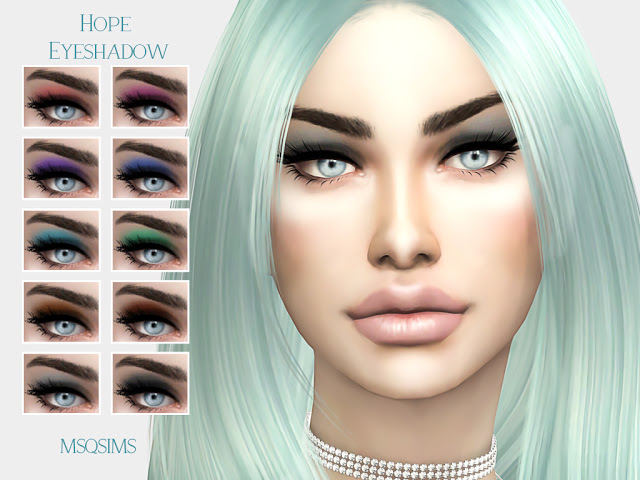 Sims 4 Hope Eyeshadow at MSQ Sims