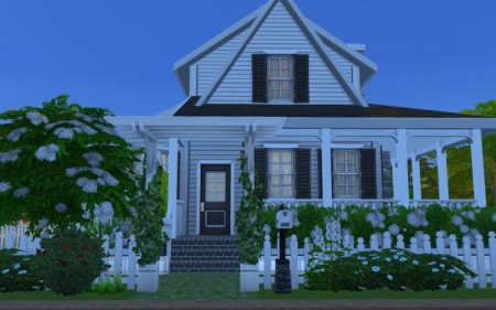Simple Family Cottage by AmelieItsMe at Mod The Sims