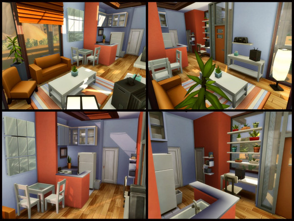 Sims 4 Start Here house by sparky at TSR