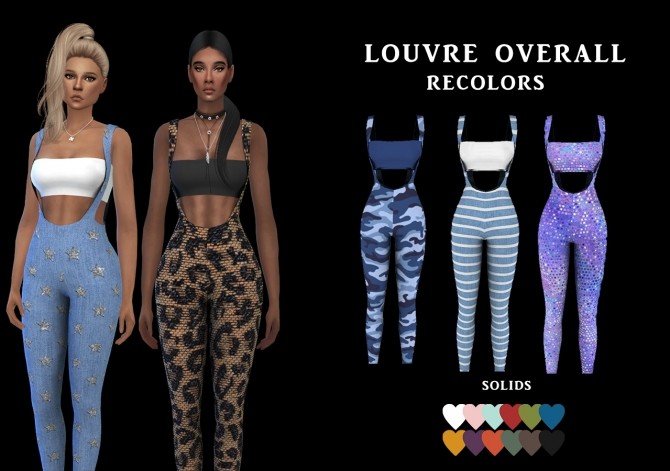Sims 4 Louvre Overall RC at Leo Sims