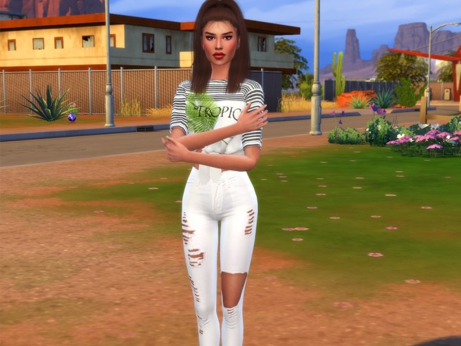 Aubree Stallings at MSQ Sims » Sims 4 Updates