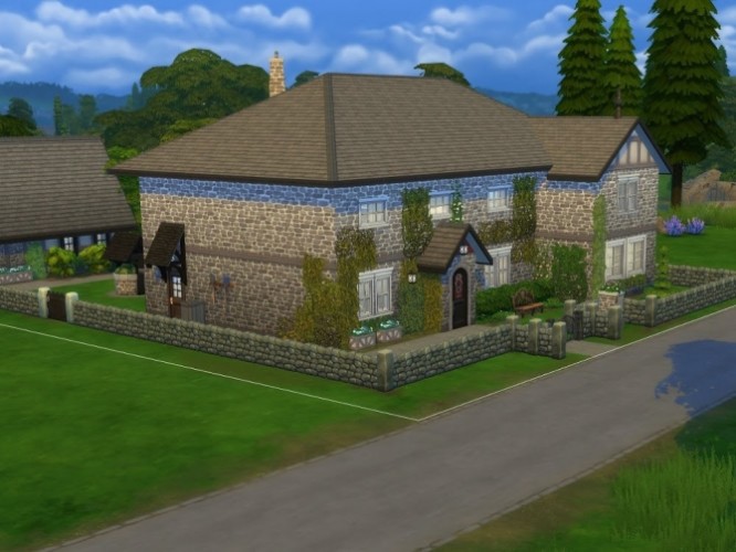 The Vicarage At Kyriat’s Sims 4 World » Sims 4 Updates