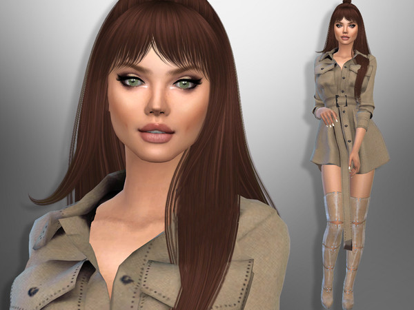Sims 4 Everly Shultz by divaka45 at TSR
