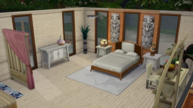 Sims 4 Sulani Mansion Tropica No CC by Geronimoes at Mod The Sims