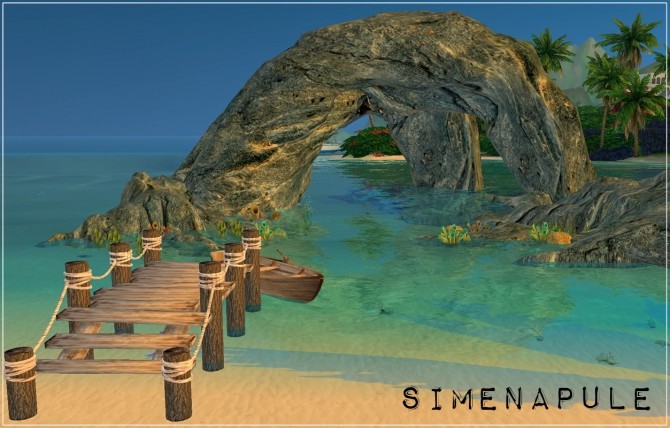 Sims 4 Set Sea Deco at Simenapule