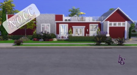 Grass Roof Modern Home by frogg_ett at Mod The Sims