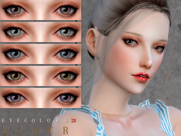 Sims 4 Eyecolors 28 by Bobur3 at TSR