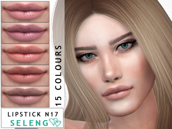 Sims 4 Lipstick N17 by Seleng at TSR