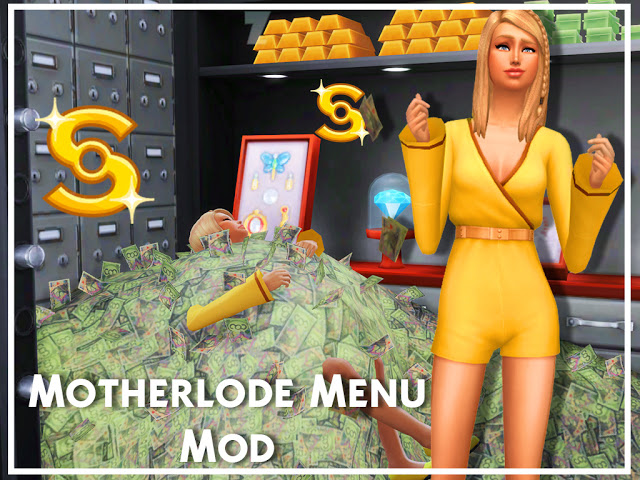Sims 4 Motherlode Menu Mod at MSQ Sims