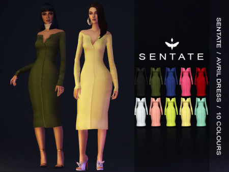 Avril Dress by Sentate at TSR