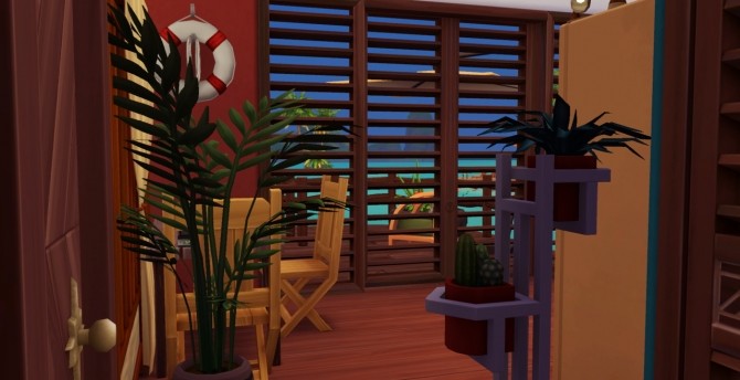 Sims 4 STARTER HOUSE ON ISLAND LIVING at Celinaccsims
