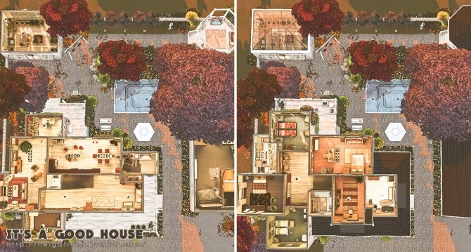 Sims 4 It’s A Good House at Helga Tisha
