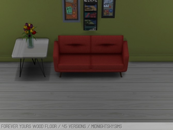 Sims 4 Forever yours wood floor at Midnightskysims