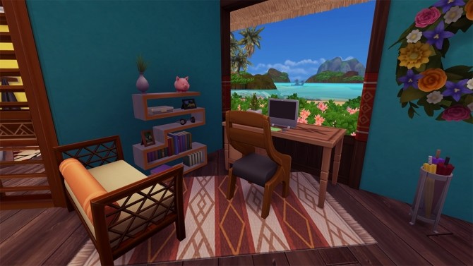 Sims 4 TINY HOME (island living) at Celinaccsims