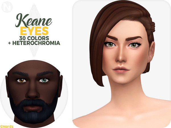 Sims 4 Keane Eyes by Nords at Nords Sims
